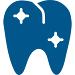 Zwei überlappende blaue Stecknadeln auf der Standortkarte auf transparentem Hintergrund.